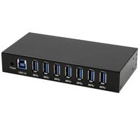 EXSYS EX-11237HMS-2 - Kit HUB USB 3.2 Gen 1 de 7 puertos para riel DIN