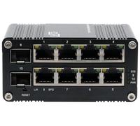 EXSYS EX-62035M-SFP Mini Conmutador Gigabit Industrial de 10 Puertos Administrable en Web