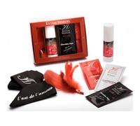 Extase Sensual Cofre De Viaje - Aceite Con Efecto Calor Y Sabor Para Placer Intenso