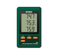 Extech SD200 Registrador de datos de temperatura de 3 canales