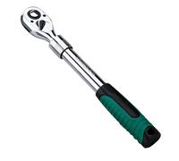 Extendable Ratchet - Extended Ratchet Wrench, 1/4 3/8 1/2 Inch Extendable Drive | Quick-Release 72-Tooth Socket Spanner for Mechanical Engineering, and Car Repair