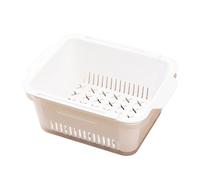 Extendable Sink Drain Basket - 28.4x24x11.5cm Double-Layer Sink Strainer Baskets | Hanging Extendable Drain Baskets | Household Kitchen Sinks StrainerBasket | Colander for Kitchen