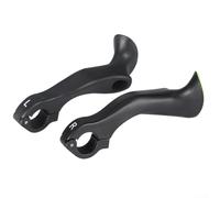 Extended Mountain - Extremos de manillar de bicicleta de 22,2 mm, extremos de barra interior ergonómicos de nailon para ciclismo, ligero de 127 g con visibilidad nocturna fluorescente