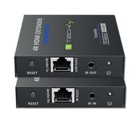 Extender HDMI 2.0 4K60Hz do 70m po skrętce Kat6 IR