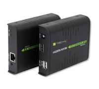 Extender KVM HDMI/USB 1080p60Hz do 120m po skrętce Kat6
