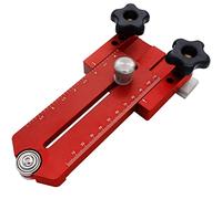 Extendido y delgado dispositivo de sierra de mesa Rip Sierra Circular Juego de rieles de sierra de mesa de corte rápido Valla fronteriza T-Track Accesorios de sierra de mesa ajustables para cortar