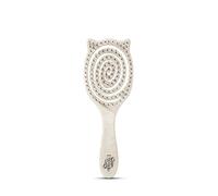 EXTENDIO® Cepillo Desenredante Profesional - Ligero, Curvado y Ergonómico - Para Cabello Largo, Rizado o Fino - Sin Tirones, Ideal para Uso Diario - 4 colores L (Beige)