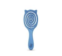 EXTENDIO® Cepillo Desenredante Profesional - Ligero, Curvado y Ergonómico - Para Cabello Largo, Rizado o Fino - Sin Tirones, Ideal para Uso Diario - 4 colores L (Azul)