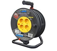 Extensible Industrial 4 Tomas 50 Metros 3 x 1,5 mm. con Protección Sobrecarga