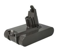 EXTENSILO 1x batería Compatible con Dyson V6 Motorhead Extra, V6 Motorhead Exclusive aspiradora Negro (2500 mAh, 21,6 V, Li-Ion)