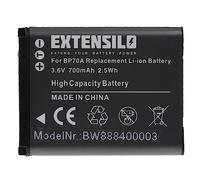 EXTENSILO 1x Batería Compatible con Samsung L20, ES78, ES80, ES90, ES91, MV800, N9V cámara Digital, DSLR (700 mAh, 3,6 V, Li-Ion)