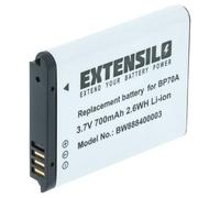 EXTENSILO 1x Batería Compatible con Samsung PL20, PL80, PL100, PL120, PL170, PL171, PL200 cámara Digital, DSLR (700 mAh, 3,6 V, Li-Ion)