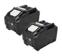 EXTENSILO 2X batería Compatible con Makita 40V MAX XGT, DF001G, CF001G, GA013G, GA005G, GA003G, GA011G Herramienta (6000 mAh, Li-Ion, 20 V)