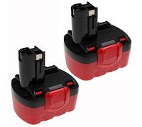 EXTENSILO 2X batería reemplaza Bosch 2 607 335 432, 2 607 335 465, 2 607 335 528 para Herramienta (3300 mAh, NiMH, 14,4 V)