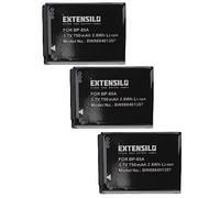 EXTENSILO 3X batería Compatible con Samsung ST200, WB210, ST200F, PL210, SH100 cámara (750 mAh, 3,7 V, Li-Ion)