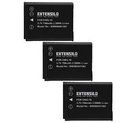 EXTENSILO 3X Batería Compatible con Sony Cybershot DSC-RX0, DSC-RX0 II, DSC-RX0M2, DSC-RX0M2G cámara (700 mAh, 3,7 V, Li-Ion)