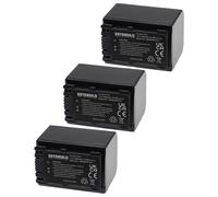 EXTENSILO 3X batería Compatible con Sony NEX-VG900E, NEX-VG900, PXW-Z90V cámara (1500 mAh, 7,2 V, Li-Ion)