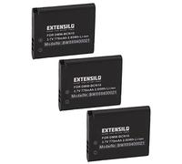 EXTENSILO 3X Batería reemplaza Leica BP-DC14, BP-DC14E para cámara Digital, DSLR (770 mAh, 3,7 V, Li-Ion)