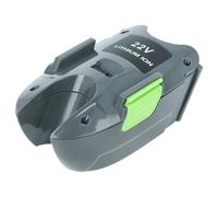 EXTENSILO Batería Compatible con Gtech ATF037, ATF038, ATF035, ATF036, ATF024, ATF027, ATF011 aspiradora Verde Gris (3 Ah, 22 V, Li-Ion)