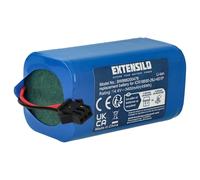 EXTENSILO Batería Compatible con Ikohs Netbot S14, S15 Robot Limpieza Azul (3400 mAh, 14,4 V, Li-Ion)