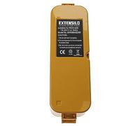 EXTENSILO Batería Compatible con iRobot Roomba FloorVac 400, Intelligent Robotic M-288 aspiradora Amarillo (4500 mAh, 14,4 V, NiMH)