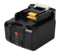 EXTENSILO Batería Compatible con Makita HR162DRFXW, KP140DRF, HP440DRFX, DVR450Z, DVC340Z, DVR450 Herramienta (5000 mAh, Li-Ion, 14,4 V)