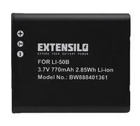 EXTENSILO Batería Compatible con Olympus Stylus Traveller SZ-20, SZ-14, StSZ-30MR, SP-810 UZ, SZ-11, SZ-10 cámara (770 mAh, 3,7 V, Li-Ion)