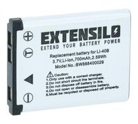 EXTENSILO Batería Compatible con Olympus X-930, X-935, X-960 (700 mAh, 3,7 V, Li-Ion)