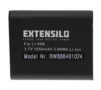 EXTENSILO Batería Compatible con OM System Tough TG-7 cámara (1050 mAh, 3,7 V, Li-Ion)
