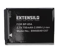 EXTENSILO Batería Compatible con Samsung PL210, SH100, ST200, ST200F, WB210 (750 mAh, 3,7 V, Li-Ion)