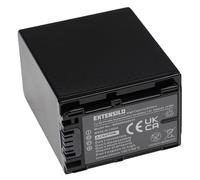 EXTENSILO Batería Compatible con Sony DCR-SR88E, DCR-SX15, DCR-SX15E, DCR-SX21 (3090 mAh, 7,4 V, Li-Ion, Negro)