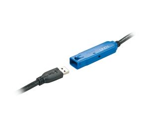 Extensión activa USB 3.0 - Pro - 10m - Plug & Play - Retrocompatible - Conector USB tipo A hembra