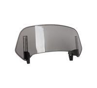 Extensión Alerón Viento para Benelli para TRK para Motocicleta para 502 Extensión De Parabrisas Deflector De Alerón Ajustable(Small Smoke)