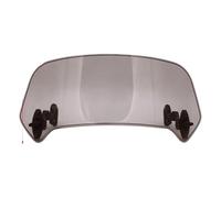 Extensión Alerón Viento para MT07 para MT09 para MT10 para FZ6 para TMAX530 para TMAX500 Pantalla Ajustable Universal Parabrisas Spoiler Deflector De Aire(Brown)