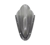 Extensión Alerón Viento Parabrisas De Motocicleta Visera Deflectora De Doble Burbuja para YZF-R125 2008 2009 2010 2011 2012 2012 2014 2013 2015 2016 2017 2018(Gray)