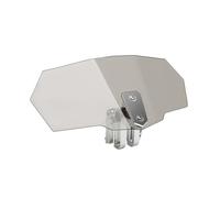 Extensión Alerón Viento Parabrisas Deflector De Viento para Motocicleta Parabrisas para Deflectores De Viento para Kawasaki(WD03-GRAY)