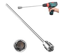 Extensión atornilladora inalámbrica con tuerca de 19 mm, manivela para taladro eléctrico, alargador para destornillador inalámbrico con tuerca, llave hexagonal para caravana para estabilizador de