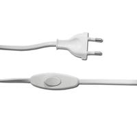 Extensión Blanca 2P c/ Enchufe + Interruptor de Paso (15 mts)