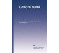 Extension bulletin: Volume 10