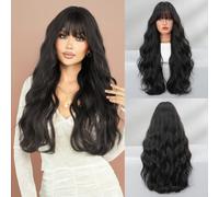 Extensión Cabello Rizado Largo 30in Sin Clips(natural black) | Diseño invisible, sin clips ni costuras, mezcla perfecta con cabello natural, look realista