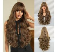 Extensión Cabello Rizado Largo 30in Sin Clips(reddish brown) | Diseño invisible, sin clips ni costuras, mezcla perfecta con cabello natural, look realista
