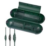 Extension Cord Protective Cover - 7.48x2.36x2.36 Inches Outdoor Extension Cord Safety Cover | Outdoor Plug Covers | Weatherproof Seal Cords Protect | Plug Head Safety Covers Electrical Protector