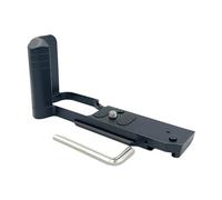 Extensión de agarre de mano de liberación rápida placa base de metal para cámara ZFC con agujero de 1/4 pulgadas para cámara ZFC