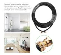 ExtensióN de Antena WiFi SMA 10M SMA Macho una SMA Hembra de Baja PéRdida RG58 Cable Coaxial Patch Lead Coax para 2G / 3G / 4G LTE
