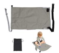 Extensión de asiento de avión para - Extensión de asiento de viaje, reposapiés plegable para avión | Reposapiés y patas de cama de avión Portátil, para camas de avión para 79x4