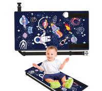Extensión de asiento de vuelo para niños pequeños - Cama de avión con reposapiés para niños | Extensión de asiento portátil, cuna de viaje para avión, cómodo reposapiés para niños pequeños en función