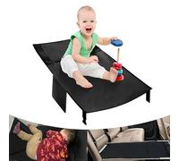 Extensión de avión para niños, reposapiés de avión, gadgets plegable, 31 x 17 pulgadas, cama ajustable, cojín para hamaca para viajes cortos, viajes en avión y coche