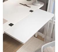 Extensión de bandeja ergonómica ajustable para teclado, soporte de escritorio de máxima comodidad para la oficina en casa y configuración de juegos, fácil instalación y organización del espacio de