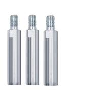 Extensión de Bits 1PC M10 Angle Grinder Extension Rod 40/60/80MM Thread Adapter Shaft Polishing Pad Grinding Connection(A2)