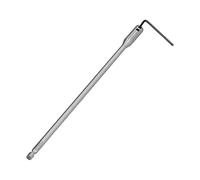 Extensión de broca, acero con alto contenido de carbono Extensor de vástago de 1/4 pulg. Soporte para brocas de extensión para ingeniería mecánica